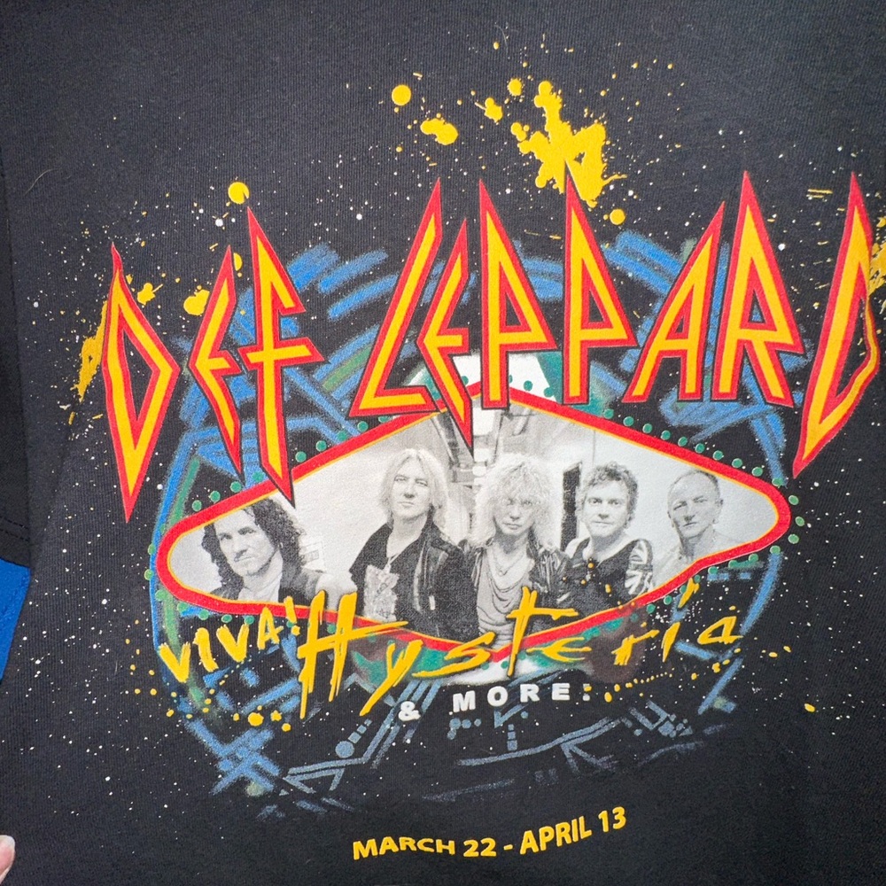 Def Leppard Vegas Residency STAFF T-Shirt